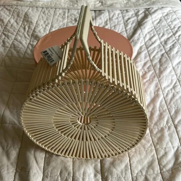 Cult Gaia Round Bamboo Bag - Picture 4 of 12